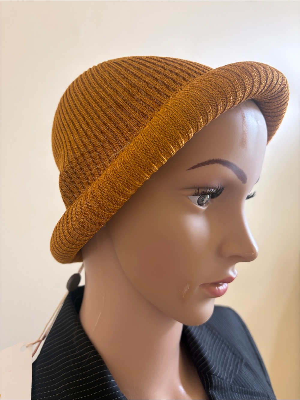 Missoni Metallic Ribbed Knit Hat -NEW